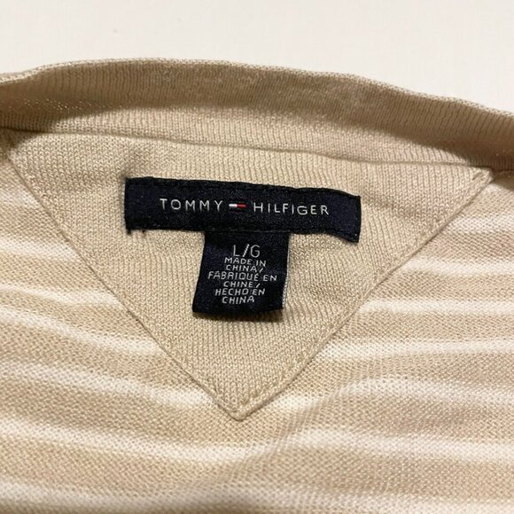 Tommy Hilfiger Girls Vneck Sweater Size Large - Picture 3 of 16